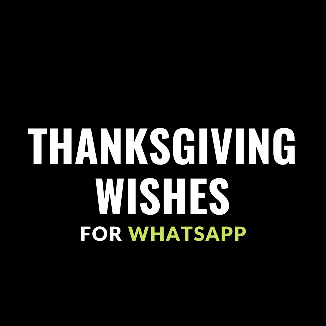 thanksgiving wishes